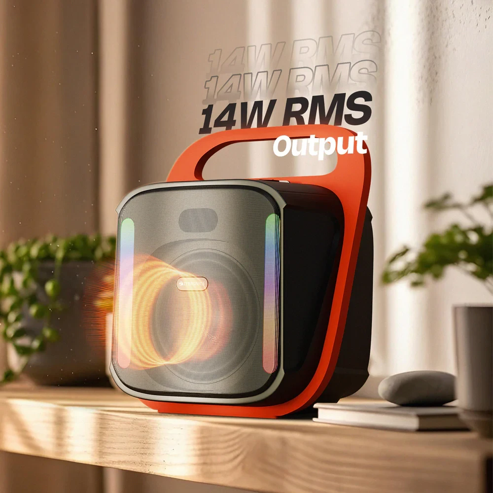 Zebronics Bluetooth Speaker with Mic 14w Sound Feast 110 view 7